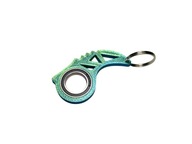 Breloczek Keyrambit Spinner magic silk lagoon