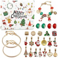 KALENDARZ ADWENTOWY Z BIŻUTERIĄ ŚWIĄTECZNY 24 BIŻUTERIA DLA DZIECI