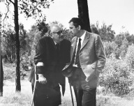 GUSTAW HOLOUBEK, HENRYK BĄK fotografia fotos film PEJZAŻ Z BOHATEREM 24X30