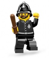 LEGO 71002 minifigures seria 11 Konstabl policjant