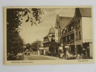 Ustronie Morskie koło Kołobrzegu restauracja auto ul Główna 1933