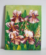 Obraz olejny Irysy Helga Melnyk Oryginał