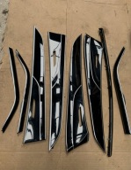 DEKORY LISTWY OZDOBNE DRZWI AUDI A8 S8 D5 4N Lift BLACK PIANO 4N0