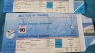 bilet Wlochy - Szwecja ME 2000