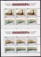 Fi. 3393-3396x3 xx Pśr.-150l.kolei -ziemie polskie