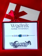 Zodiakalna bransoletka z kamieniami szlachetnymi - Wodnik