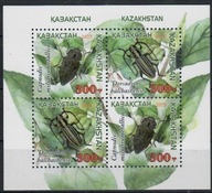 KAZACHSTAN Mich,nr.blok 174 owady