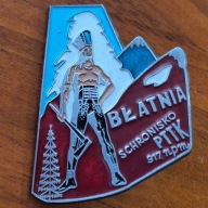 Odznaka PTTK - Schronisko PTTK Błatnia w Beskidzie Śląskim (wersja 1)