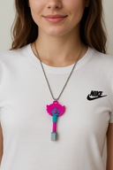 JAK W SERIALU! Naszyjnik 3x zestaw kluczy gra w chowanego Squid game klucz