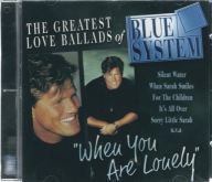 CD Blue System - When You Are Lonely (1997) (Bertelsmann Club)