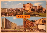 KIELCE. Osiedle XXV - lecia PRL. Amfiteatr Kadzielni. Siedziba Urzędu Wojew