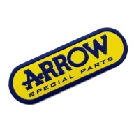 NAKLEJKA EMBLEMAT NA TŁUMIK WYDECH ARROW 3D SUPER JAKOŚĆ