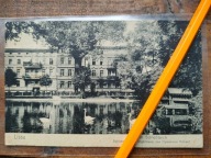 Leszno Park Pałacowy Poznań łabędzi staw okręg Warty 1918 rok