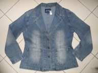 JEANS JAK NOWY ŚLICZNY ŻAKIET r XL 42 na 178 CM