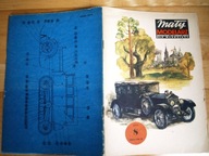 Mały Modelarz 8/1977 Samochód którym jeździł Lenin Rolls-Royce