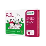 PAPIER KSERO A4 80g/m² POLSPEED RYZA 500 ARKUSZY