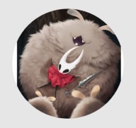 PRZYPINKI BADZIKI BUTTONY ZNACZKI 44 mm – na każdy gust! Hollow Knight