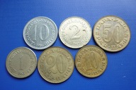 Zbiór monet Jugosławia - różne nominały i roczniki