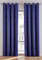 Zasłony zaciemniające termiczna kółka przelotki 245x270 szeroka kotara