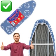 POKROWIEC NA DESKĘ DO PRASOWANIA 122x40 cm NIEBIESKI WYTRZYMAŁY | VILEDA