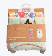 BABY BEAR LEON BODY na ramiączkach 100% bawełna 2 sztuki strój NOWE 74/80