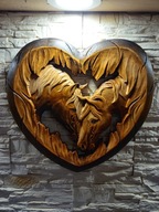 Konie Plaskorzezba Drewno