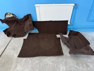 DYWANIK WYKŁADZINA BOCZKI BAGAŹNIKA Mercedes W124 Coupe BORDOWY CIEMNY