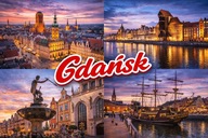 Magnes na Lodówkę miasto - Gdańsk