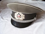Czapka oficera NVA DDR, rozm.61.