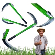 KOSA SKŁADANA RĘCZNA SIERP ZE STALI DO PODCINANIA CHWASTÓW TRAWY GAŁĘZI