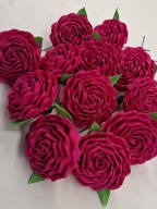 Kwiatki z bibuły, palma wielkanocna, palma, 12 szt.