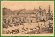 ## STARE DWORCE KOLWJOWE , POCIĄGI, WIADUKTY ,TORY,do 1945r ## FRANKFYRT/M