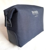 HUGO BOSS PARFUMS - KOSMETYCZKA PODRÓŻNA - NOWA - GRANATOWA - DUŻA 23X18 CM