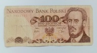 100 ZŁOTYCH 1979 seria GT 732..