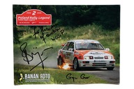 Zdjęcie z autografem - Patrick Snijers i Grzegorz Gac Polski Rajd Legend