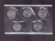 USA - 2005 rok - zestaw menniczy - 5 monet 1/4 Dolar- mennicze - mennica P