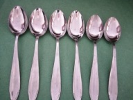 LYZKI <> OBIADOWE GERLACH <>kpl..6..szt<>NOWE<>DUZE