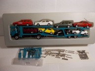 1:87 herpa - mercedes laweta + 7 x volkswagen passat golf 1 x audi coupe