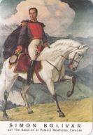 SIMON BOLIVAR - PREZYDENT - WENEZUELA - KOŃ - JEŹDZIEC