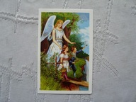 OBRAZEK ANIOŁ STRÓŻ Z MODLITWĄ