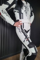 TSCHUL Kombinezon motocyklowy 187 biały rozmiar 36