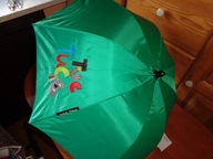 TUC TUC hiszp. parasolka do wózka zielona fi 70cm