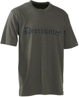 Męski T-shirt z logo Deerhunter