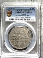 5 zł sztandar 1930 r. PCGS