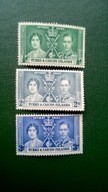 Turks & Caicos Islands * 3 znaczki KGVI kolonie angielskie brytyjskie