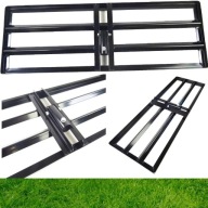 RĘCZNY NIWELATOR TERENU WYRÓWNIARKA DO ZIEMI DO TRAWY METALOWY 90x30 CM