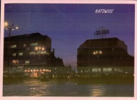 Katowice Rynek nocą