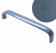 UCHWYT MEBLOWY NIEBIESKI 135MM RELING METALOWY IKEA HEMNES BRIMNES PAX