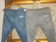 SPODNIE WRANGLER-JEANSY-R-29/32-PAS -80CM.2 PARY.