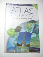 Atłas geograficzny Polska, kontynenty, świat GIMNAZJUM